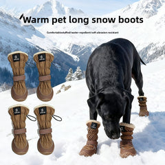 Insulated Dog Snow Boots