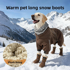 Insulated Dog Snow Boots